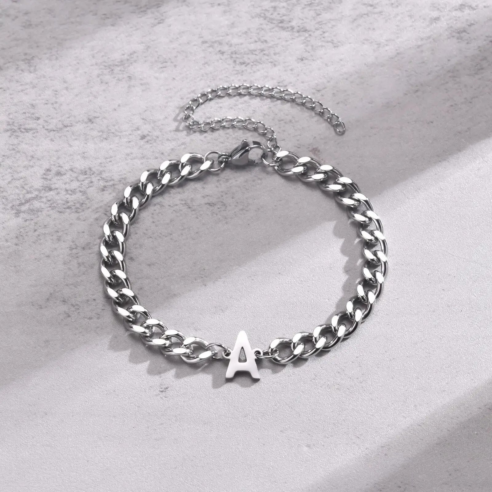The Initial A-Z Bracelet For Couple