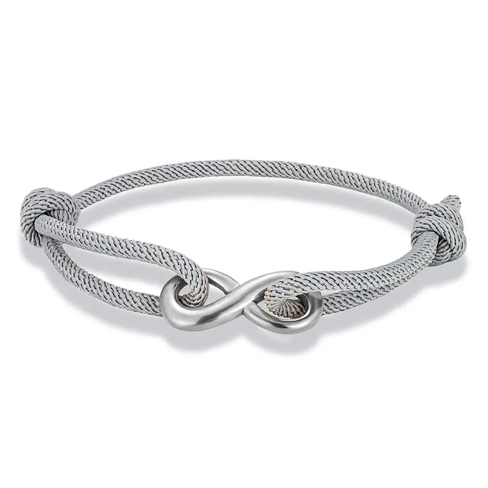 The Steel Infinity Bracelet